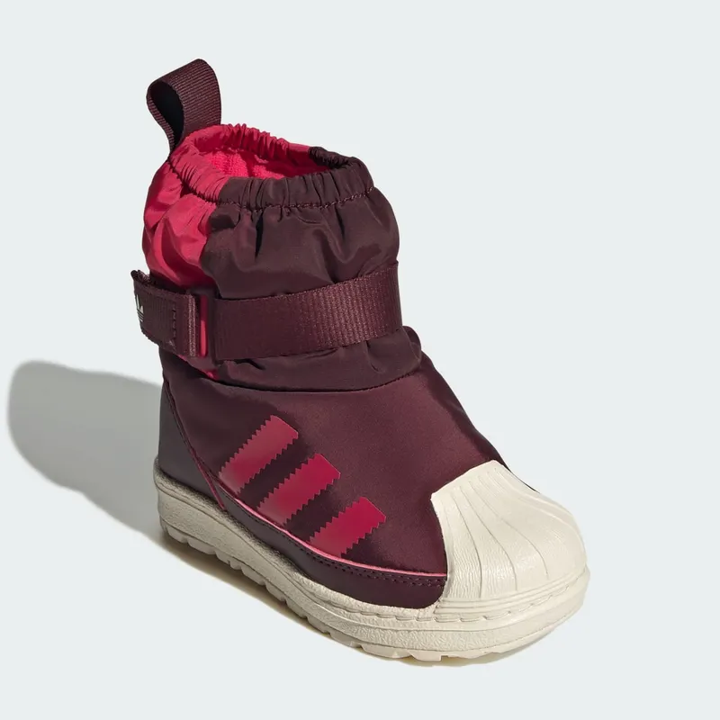 Adidas Superstar 360 Boot Kids Maroon / Wonder White / Ruby Red (JR5805)
