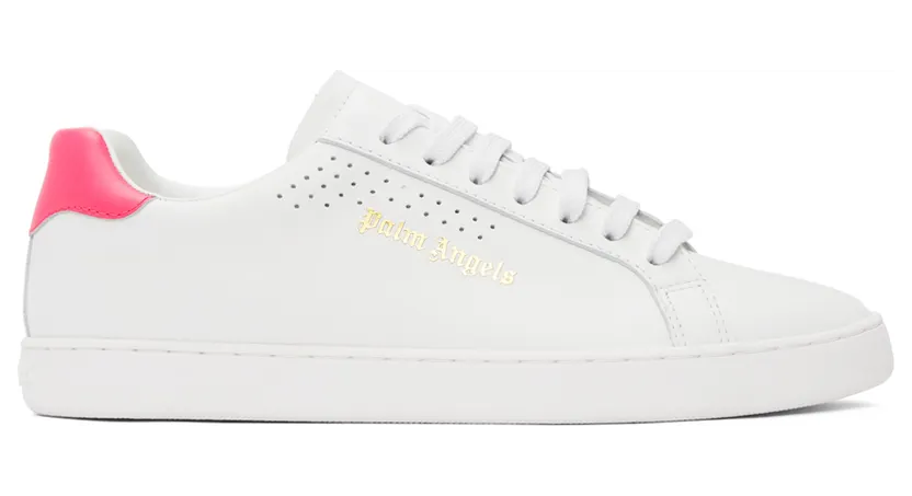 Palm Angels New Tennis “White/Pink” (PWIA035S21LEA0010132)