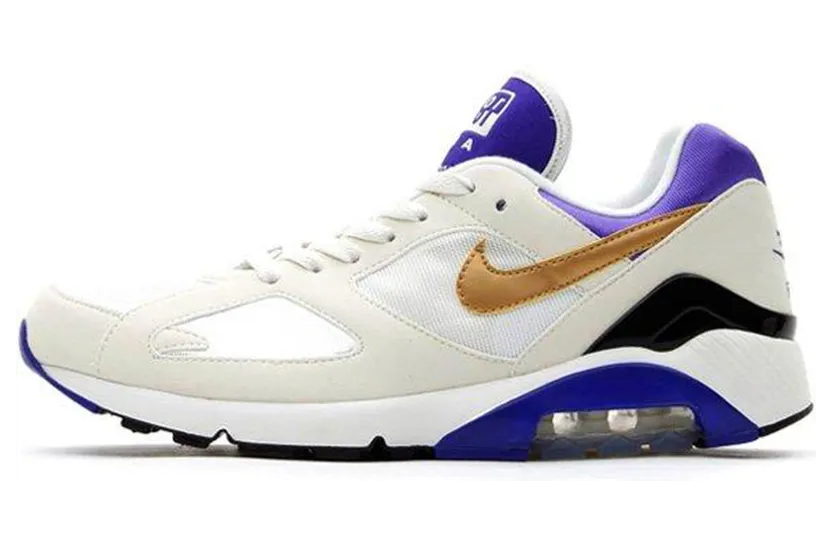 Nike Air Max 180 OG QS Bright Concord / Olympic (Summit White / Metallic Gold) (2013) (626960-175)