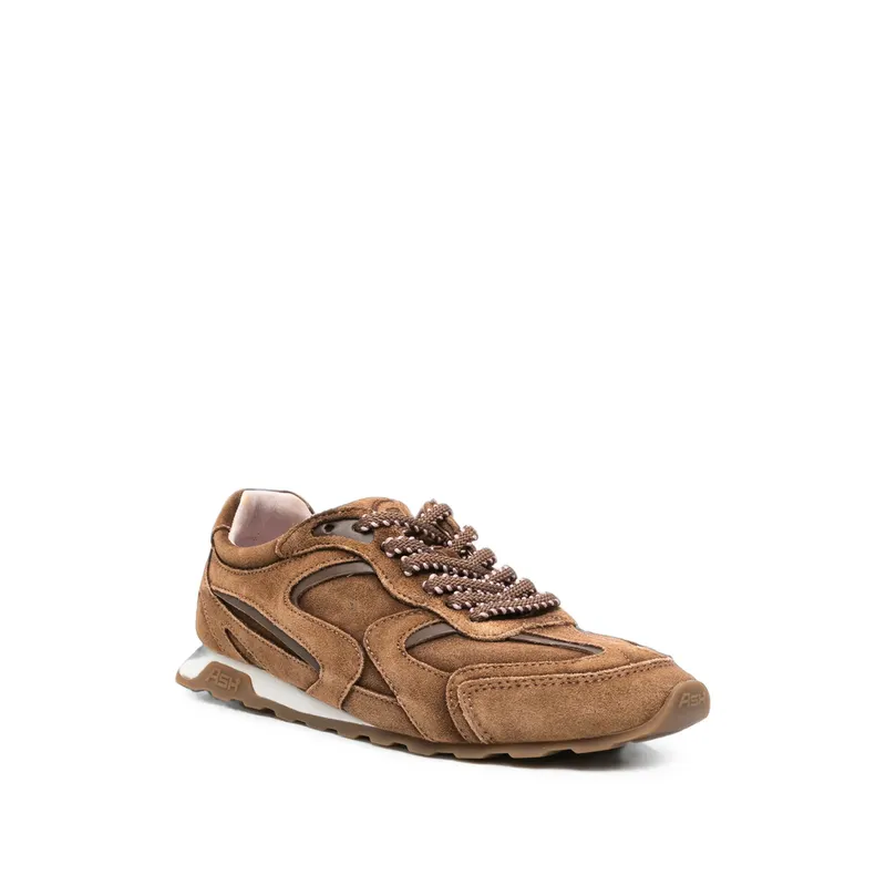 Ash Suede Panelled “Brown” (KASAR02 MINK)