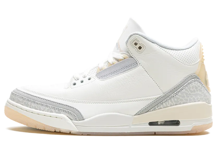 Air Jordan 3 Retro Craft Ivory/Cream/Grey Mist (FJ9479-100)