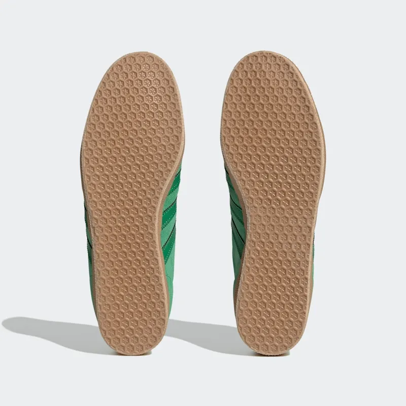 Adidas Gazelle Green / Gold Metallic / Gum (GX7200)