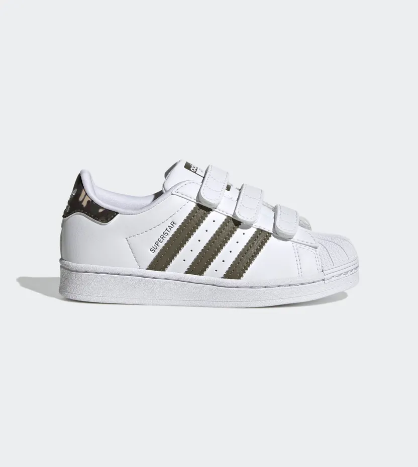 adidas Superstar Cloud White / Olive Strata / Cloud White (HQ4285)