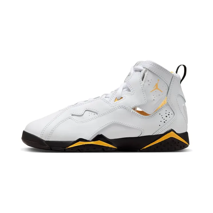 Jordan True Flight “White / Yellow Ochre / Black” (343796-107)