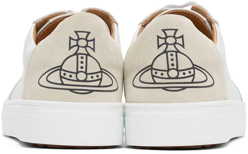 Vivienne Westwood White Apollo Trainer Low Sneakers (75020002M-L0005-)