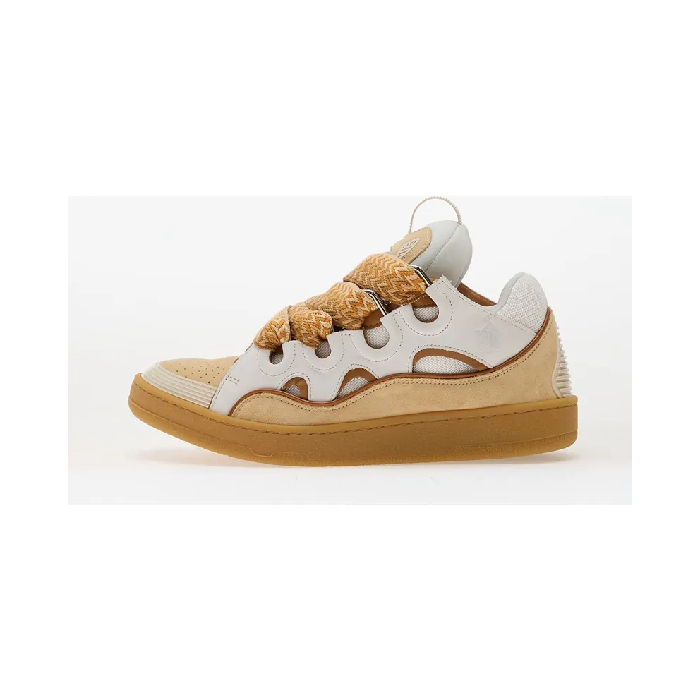 Lanvin Curb “Optic White / Honey” (FUSKDK12BICOE25B083)
