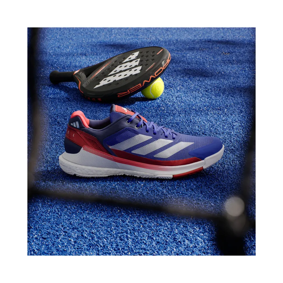 Adidas Crazyquick BOOST Padel Lucid Blue / Silver Metallic / Cloud White (JP9590)