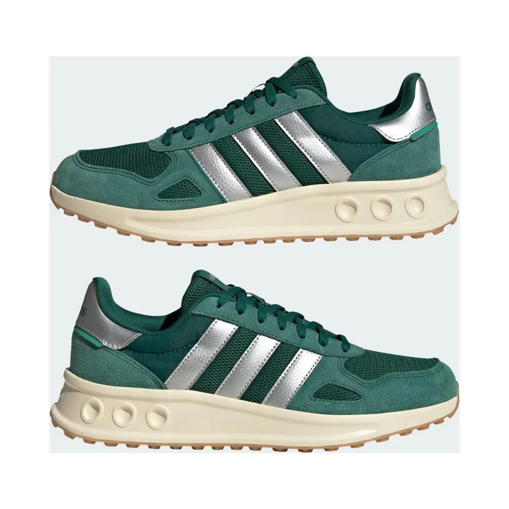 Adidas Run 84 “Collegiate Green / Silver Metallic / Warm Vanilla” (JR7474)