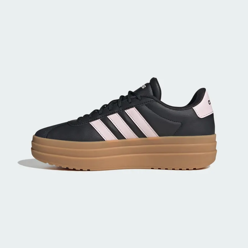 Adidas VL Court Bold Core Black / Distilled Pink / Gold Metallic (KH9451)