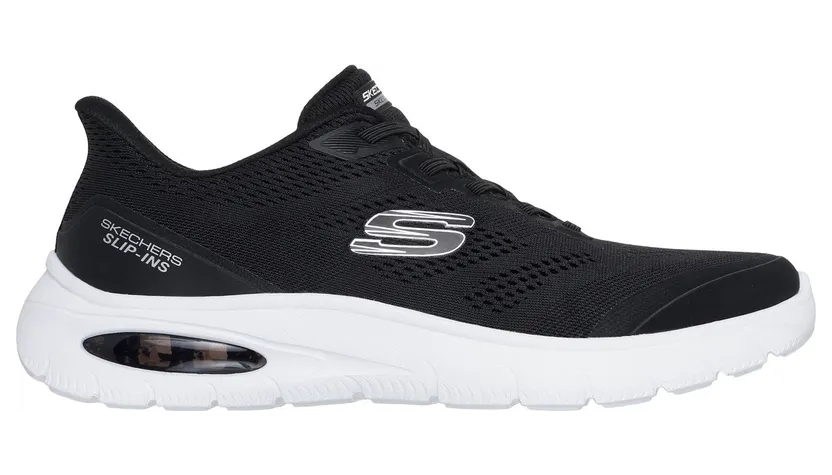 Skechers Slip-ins: Skech-Air Summits Sneaker Zwart/Wit