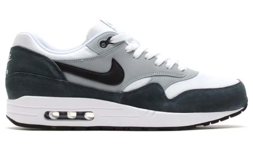 Nike Air Max 1 White Black Magnet Grey (537383-117)