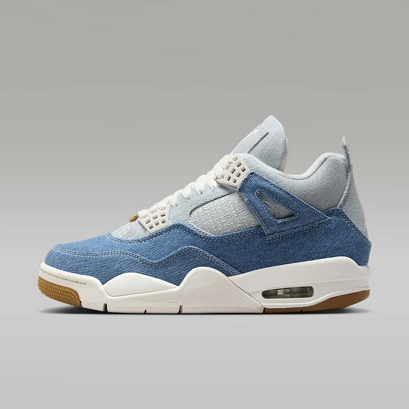 Air Jordan 4 Denim – “Sail / Gum Light Brown / Worn Blue” (IB6716-100)