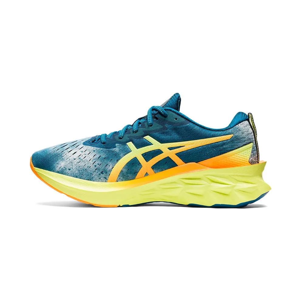 ASICS Novablast 2 Deep Sea Teal Glow Yellow (1011B445-400)
