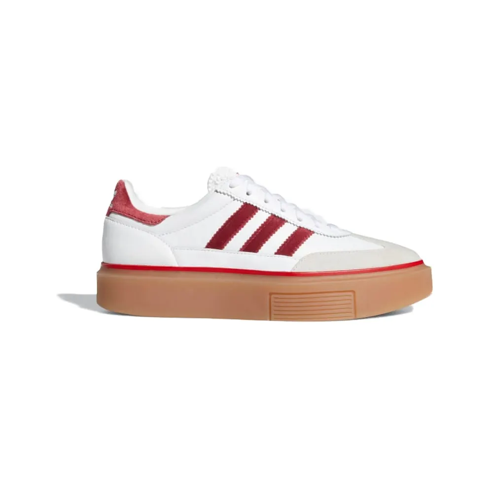 adidas Super Sleek 72 White Burgundy Gum (W) (GW4901)