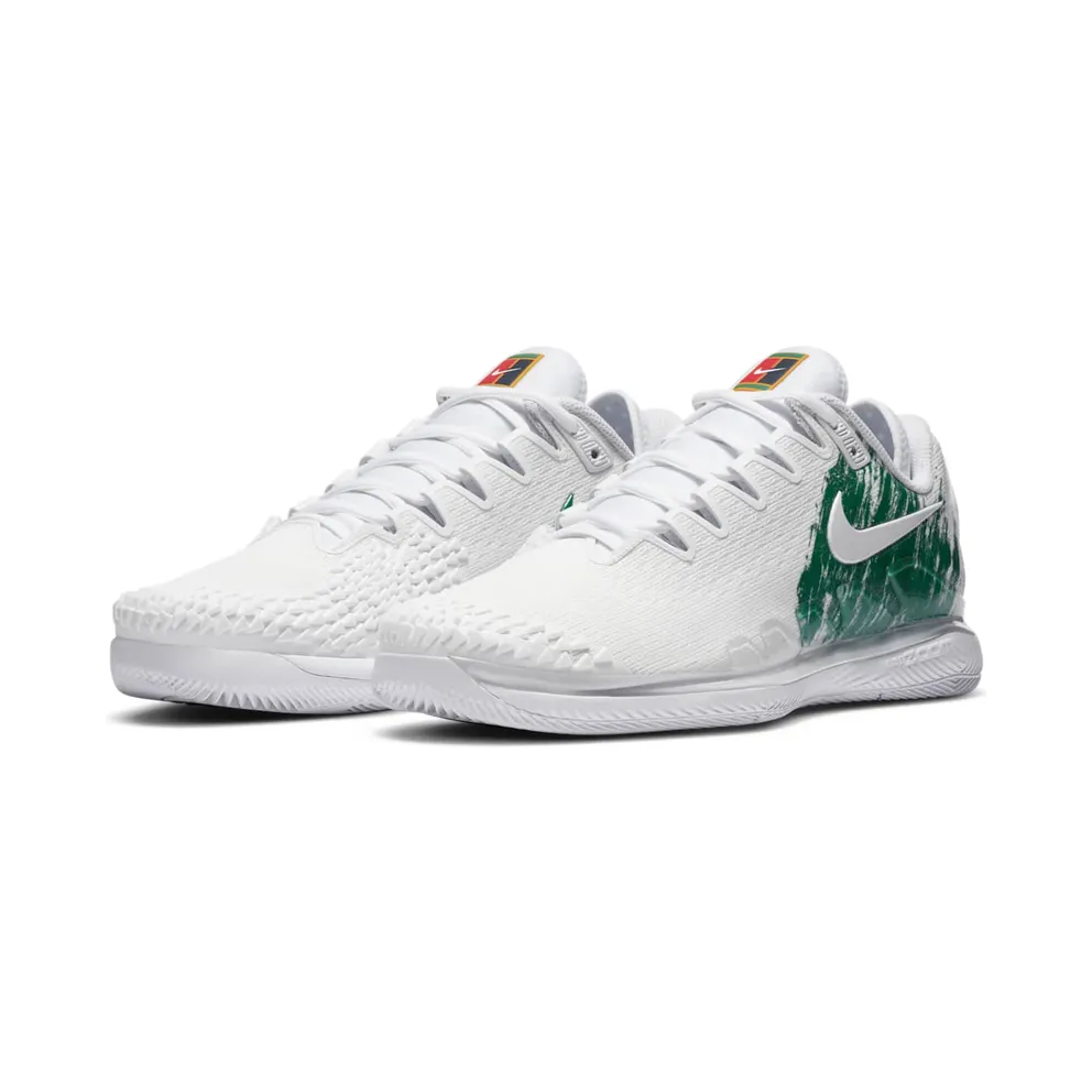NikeCourt Air Zoom Vapor X Knit Hard Court Tennis White (AR0496-111)