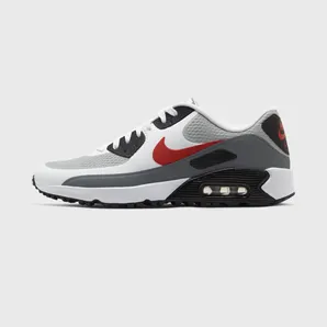 Nike Air Max 90 Golf White Light Smoke Grey Red
