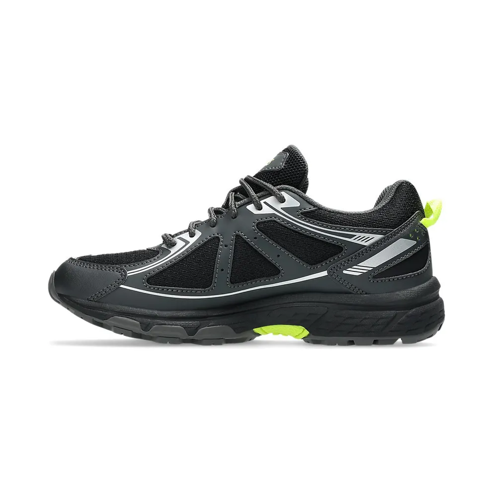 ASICS GEL-VENTURE 6 GS “Black / Safety Yellow” (1204A162-003)