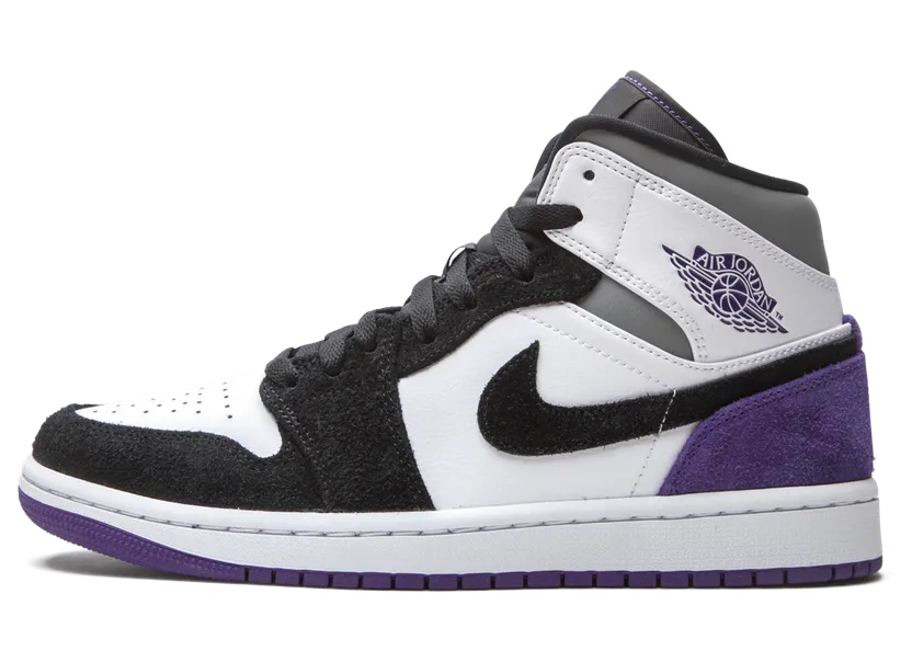 Air Jordan 1 Mid SE Purple (852542-105)