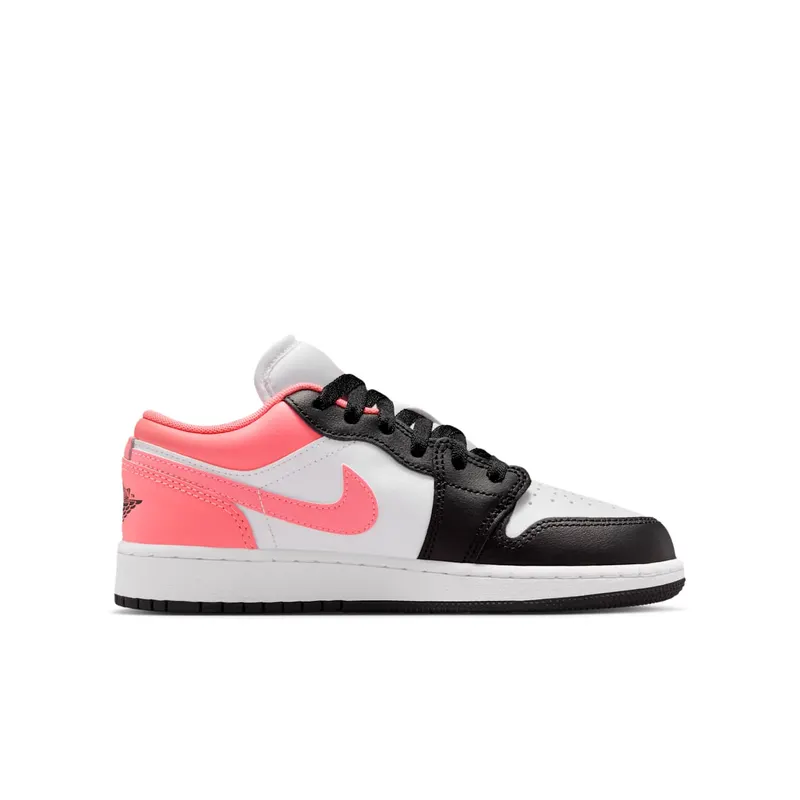 Air Jordan 1 Low GS “Black Pink Gaze” (553560-025)