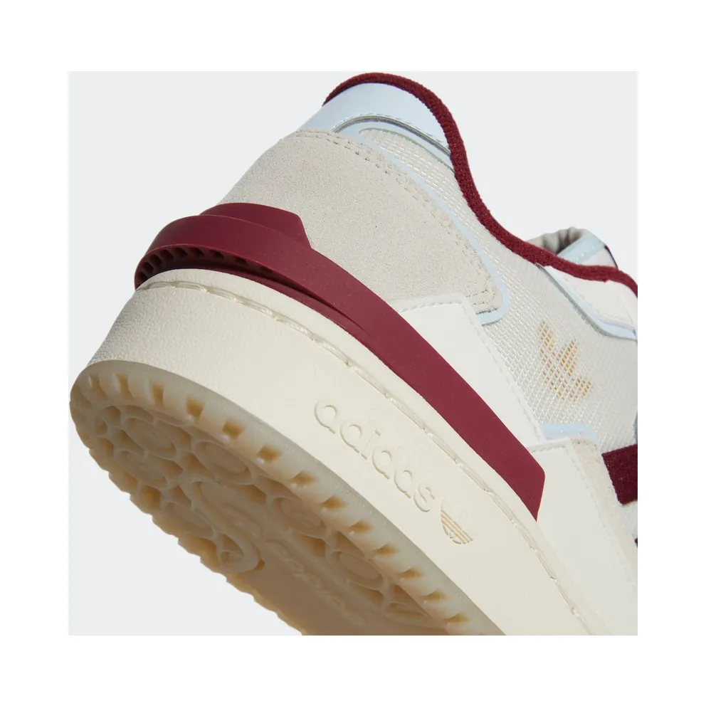 Adidas Forum Exhibit Low Off White / Collegiate Burgundy / Cream White (GW4358)