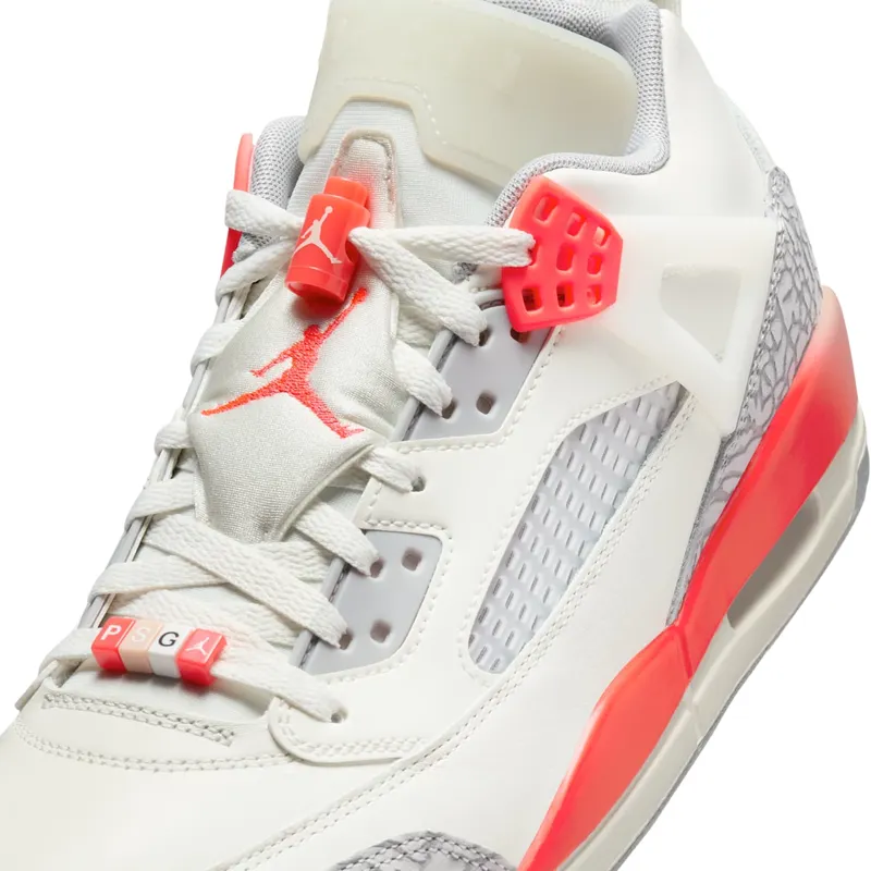 Air Jordan SPIZIKE LOW “PSG PARIS SAINT GERMAIN SAIL INFRARED” (HF8827-100)