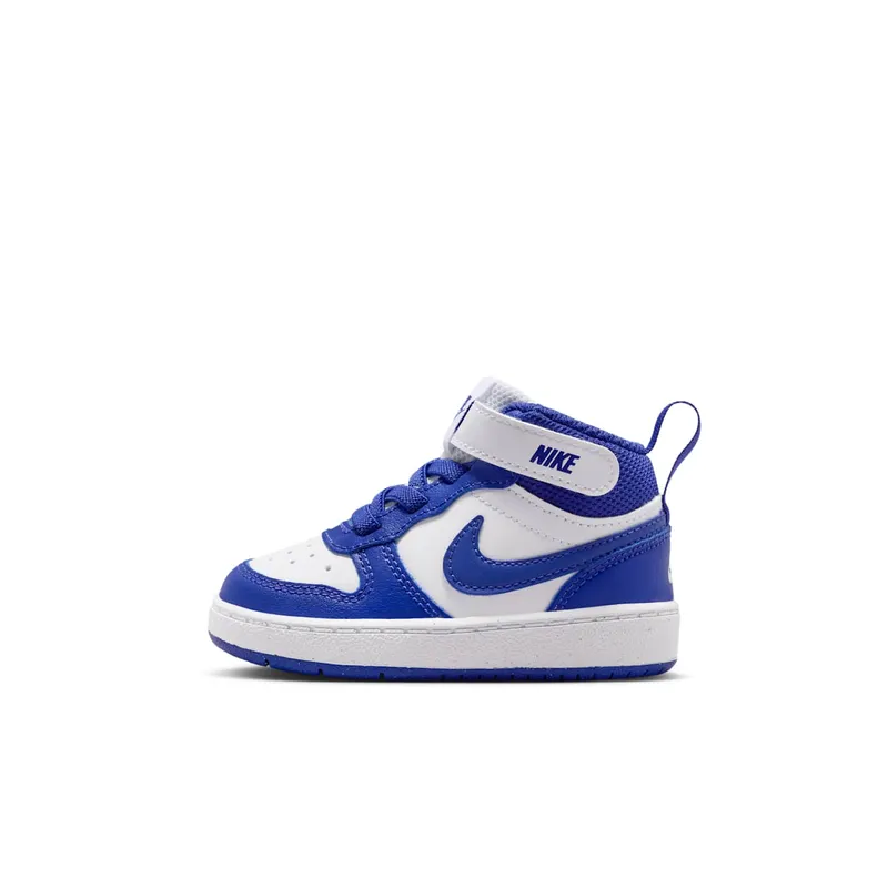 Nike Court Borough Mid 2 White Deep Night (CD7784-130)
