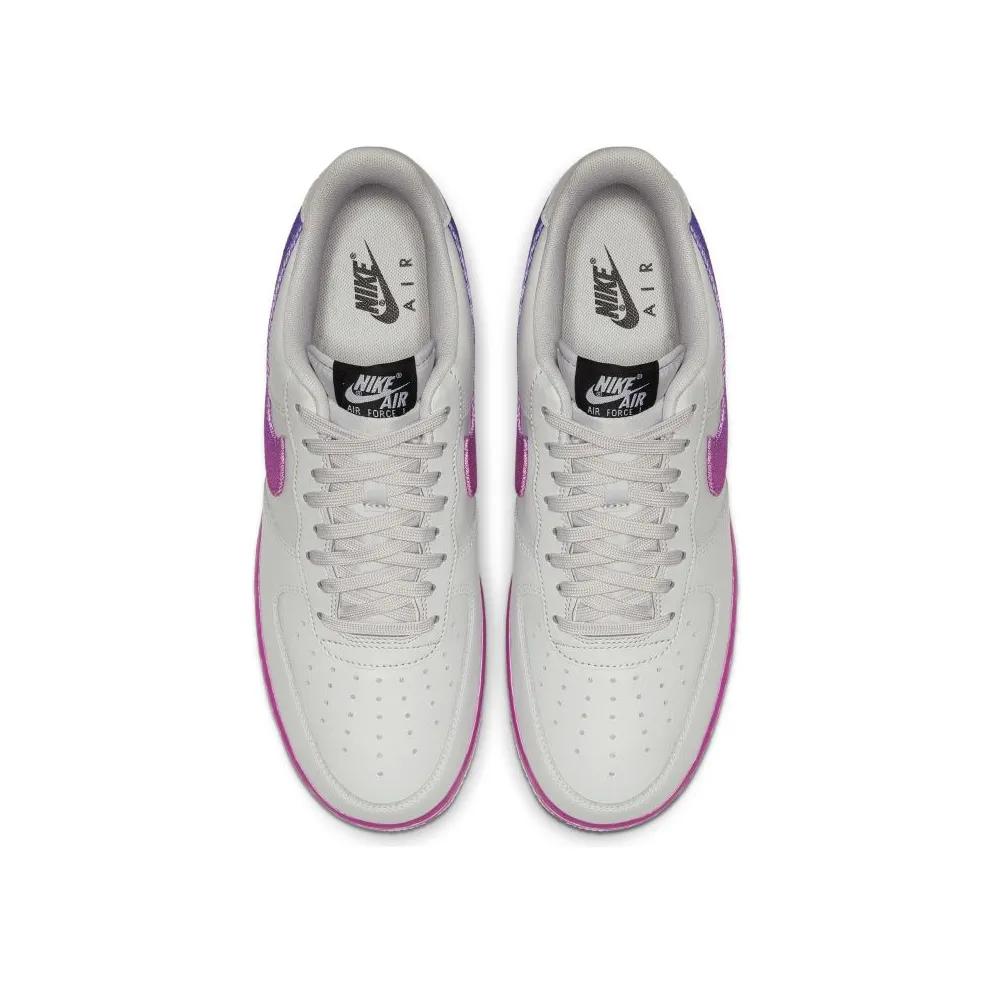 Nike Air Force 1 Low Gradient Vast Grey Hyper Grape Vast Grey/Hyper Grape-Active Fuchsia-Black (CJ0524-002)