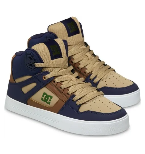 Dc Shoes DC Pure Navy / Brown / Tan (ADYS400043-NBT)
