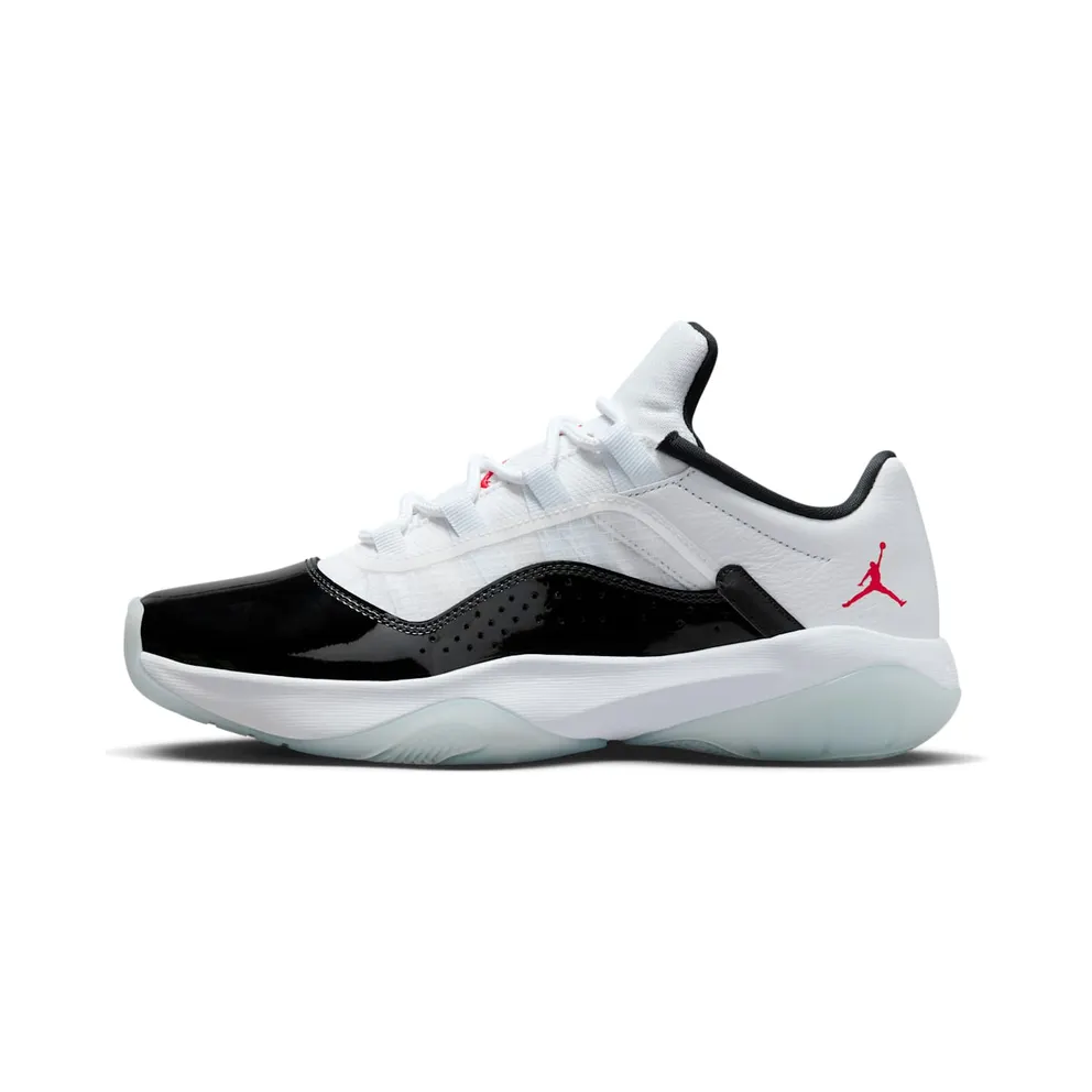 Jordan 11 CMFT Low White Black Blue Tint University Red (DV2629-106)