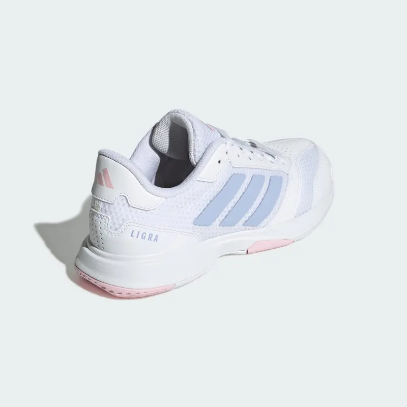 Adidas Ligra 8 Indoor Cloud White / Violet Tone / Clear Pink (IH8120)
