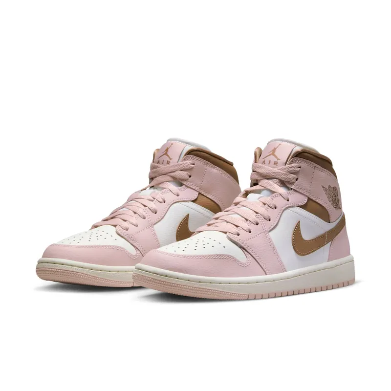 Jordan 1 Mid “Pink Oxford Brown” (BQ6472-620)