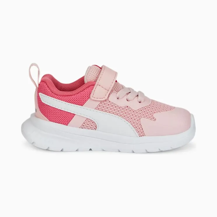 Puma Evolve Run mesh met alternatieve sluiting Wit/Bruin (386240-03)
