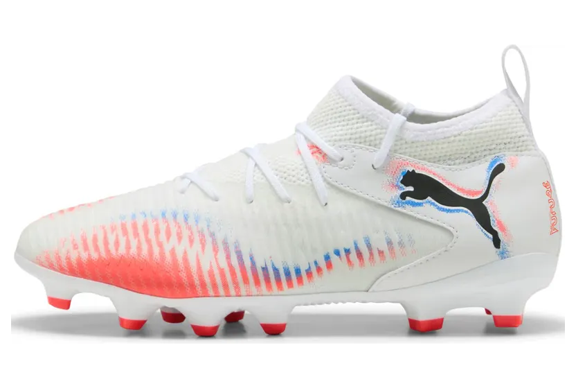 Puma Future 8 Match FG/AG Kinder Nockenschuhe, orange, Größe 29 (108614)