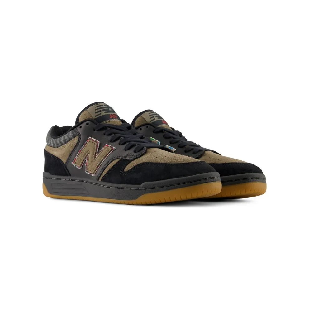New Balance Numeric 480 Black / Arid Stone (UN480SMK)