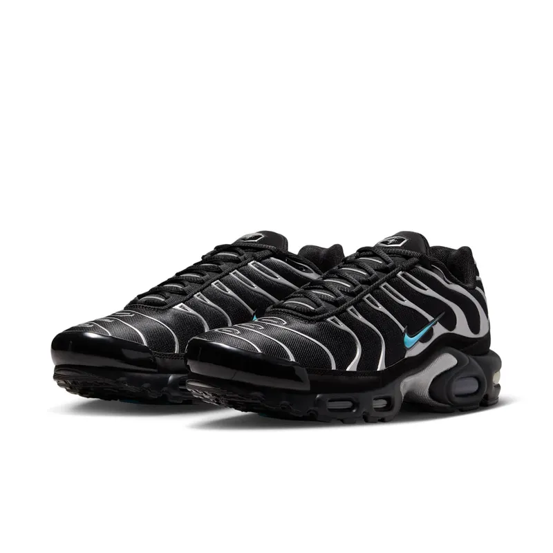 Nike Air Max Plus Premium “Black / Chrome / Gamma Blue” (IM9624-001)