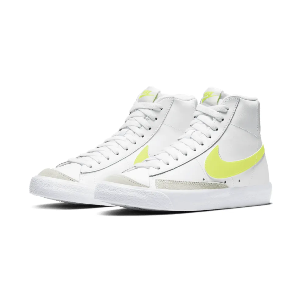 Nike Blazer Mid 77 White Lemon Venom (W) White/Pure Platinum-Fossil-Lemon Venom (CZ0362-100)