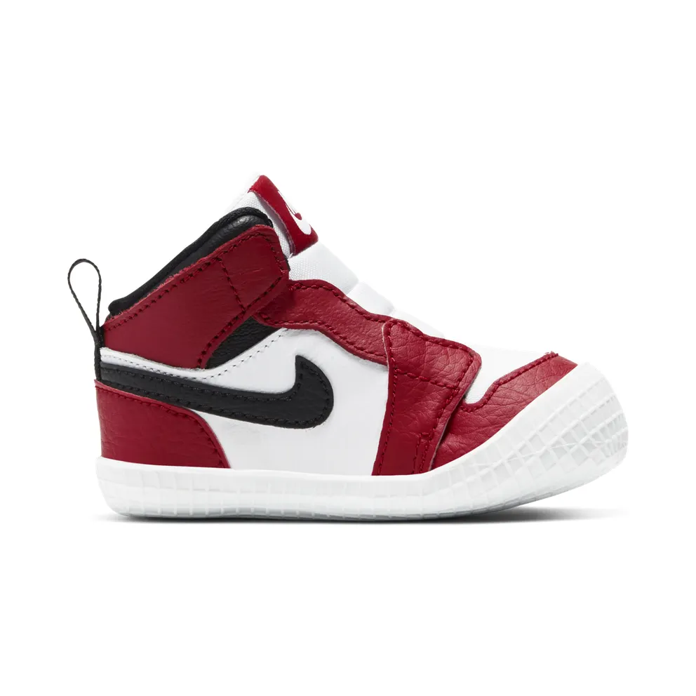 Jordan 1 Crib Bootie for Babies – White