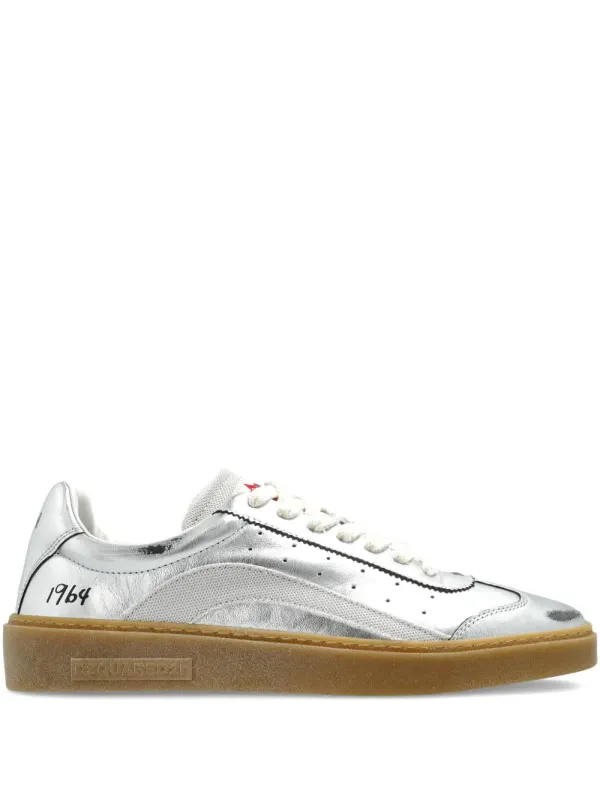 DSQUARED2 Rider im Metallic-Look – Silver (SNM044134708522)