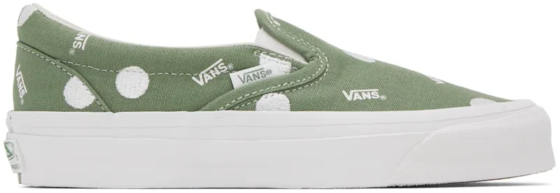 Vans Green OG Classic Slip-On LX (VN0A45JKLDN1)