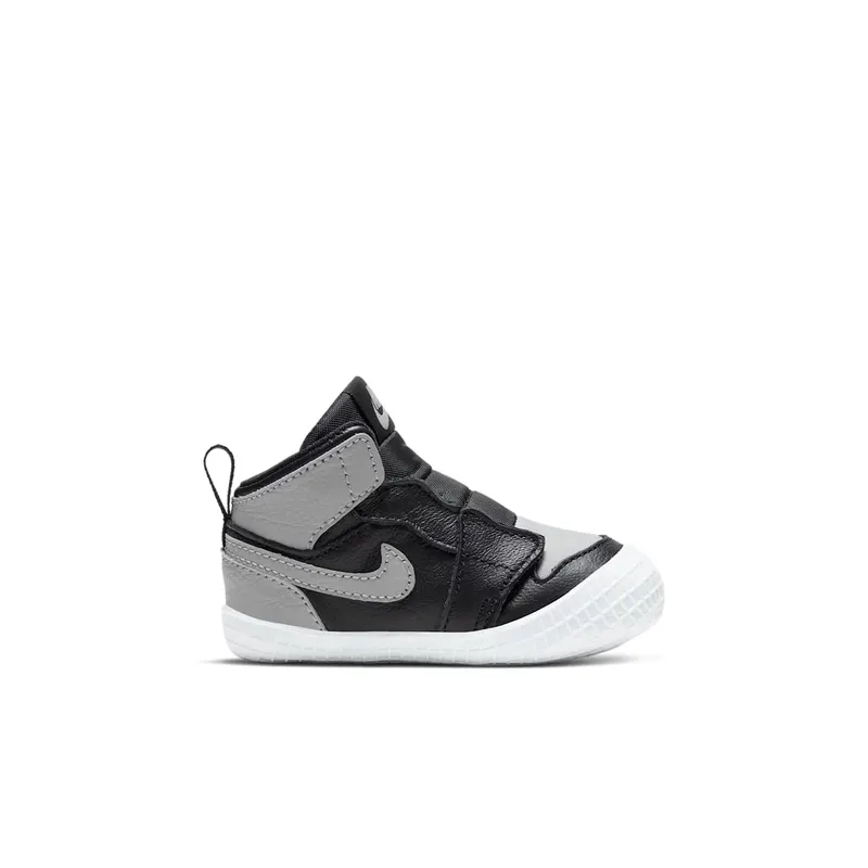 Nike Jordan 1 Crib Bootie Black Medium Grey (I) Black/White/Medium Grey (AT3745-013)