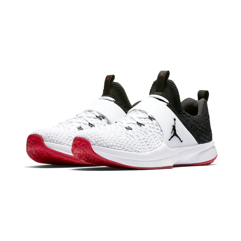 Jordan Trainer 2 Flyknit White Black Red White/Black-Gym Red (921210-101)
