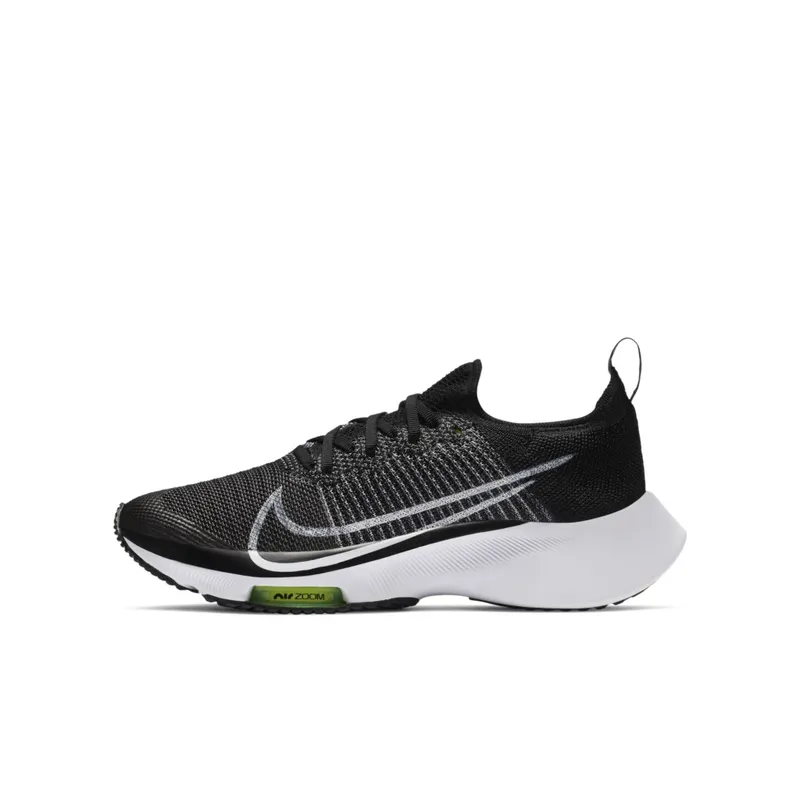 Nike Air Zoom Tempo Next% Black White (GS) Black/Volt-White (CJ2102-001)