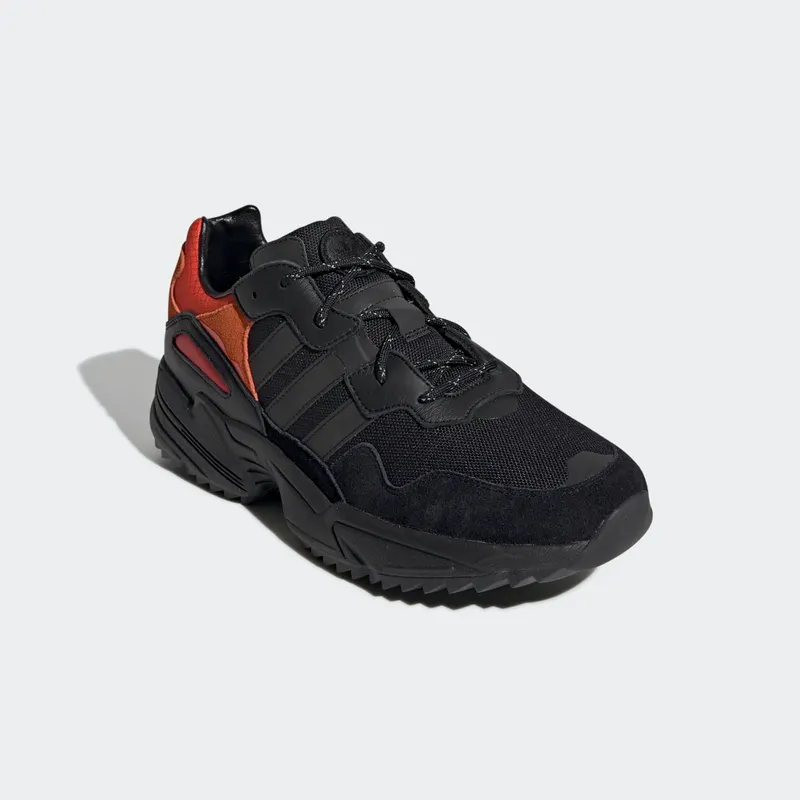 Adidas Yung-96 Trail ‘Black Flash Orange’ Core Black/Trace Grey Metallic/Flash Orange (EE5592)
