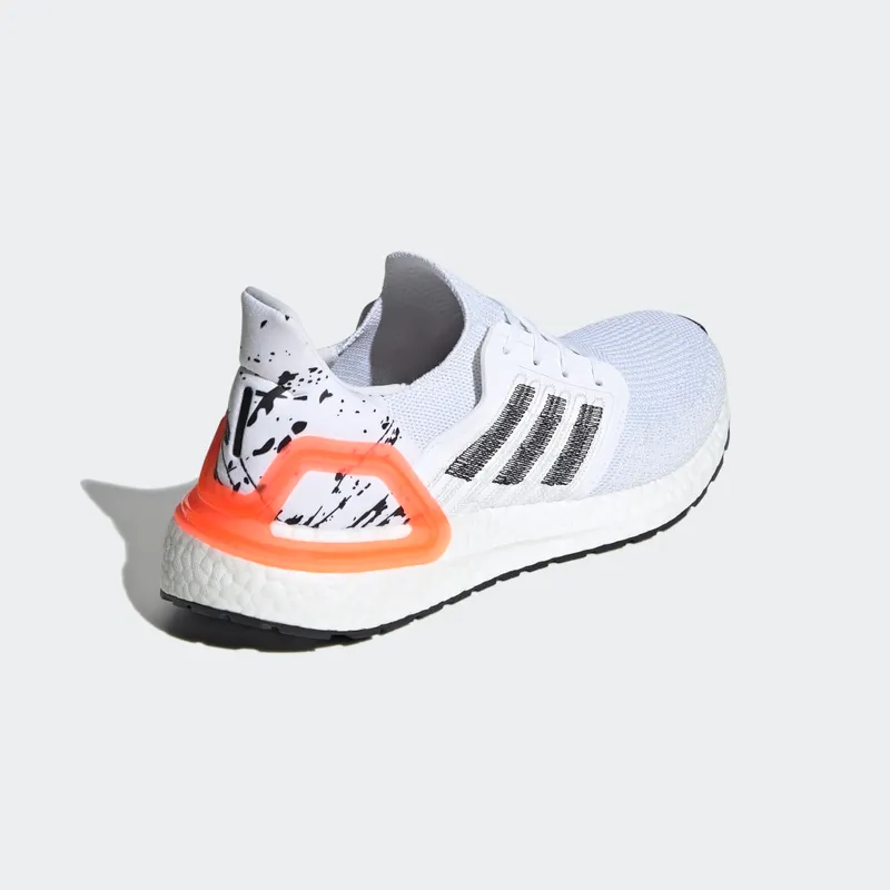 Adidas UltraBoost 20 White Orange (EG0699)