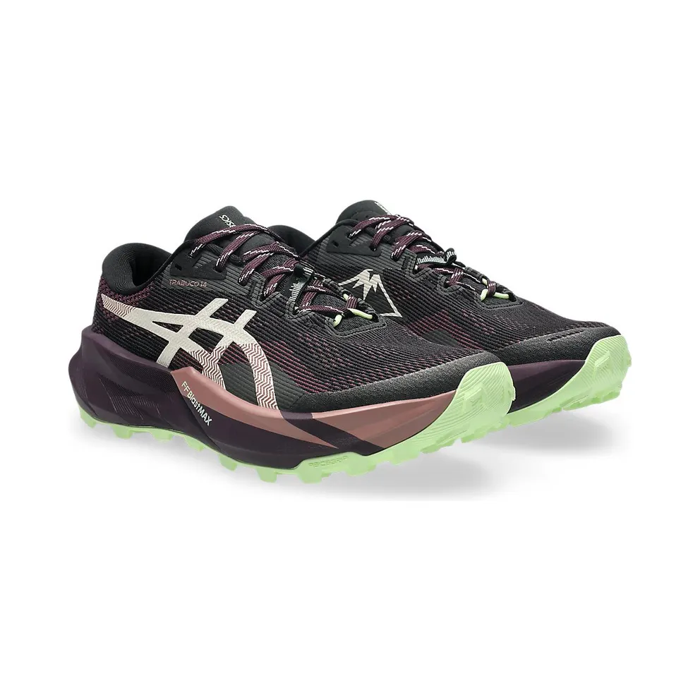 ASICS TRABUCO 14 “Black / Dark Aubergine” (1012B938-002)