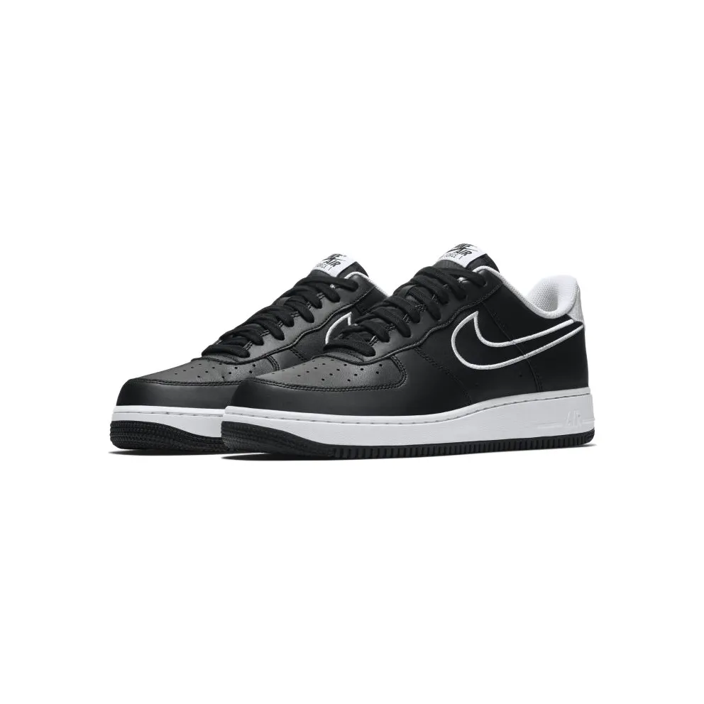 Nike Air Force 1 Low Leather Black White (2018) Black/White (AJ7280-001)