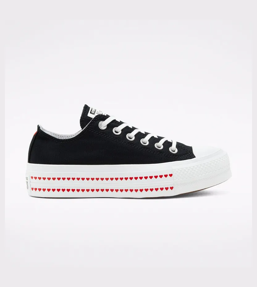 Converse Chuck Taylor All Star Lift x Love Fearlessly Heart Black (567158C)