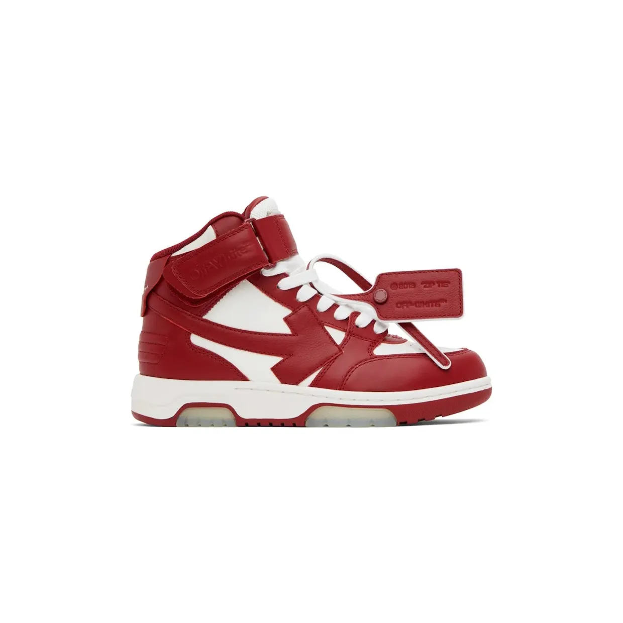 OFF-WHITE Out Of Office OOO Mid White Red (OWIA275F23LEA0040129)
