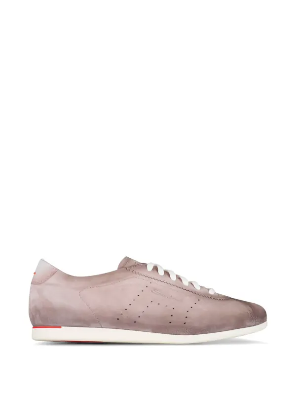 Santoni Yorker Sneakers aus Wildleder – Braun (YORKERWATNYE40)