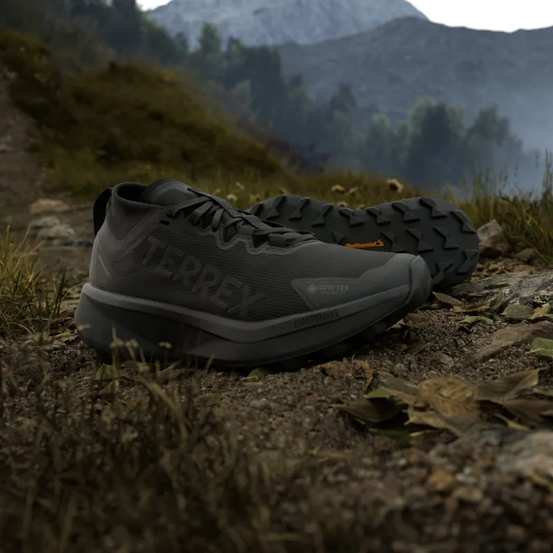 adidas Terrex Agravic GTX Trail Running Core Black Core Black Grey Six (JR5247)